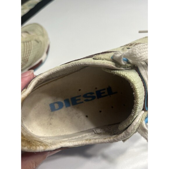 Diesel Anza Running Shoes Sneakers Retro Y2K Mesh Low Casual Women’s Sz 6.5 - Picture 13 of 14